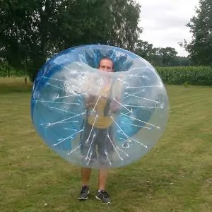 BubbleBall 1,0m rot – Bild 9