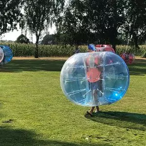 BubbleBall 1,0m rot – Bild 5