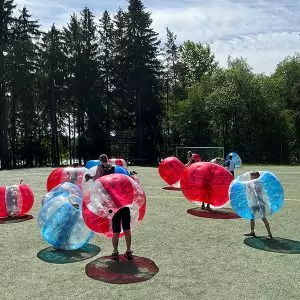 BubbleBall 1,0m rot – Bild 3