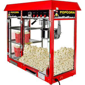 Popcornmaschine mit beheizter Auslage RCPC-16E – Bild 4
