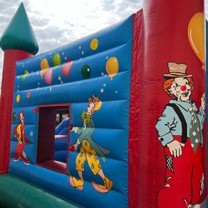 Hüpfburg "Clown - Schloss mit Rutsche" – Bild 4