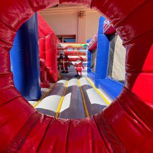 Hüpfburg "Feuerwehr mit Rutsche" – Bild 4