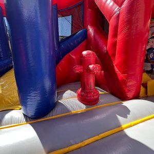 Hüpfburg "Feuerwehr mit Rutsche" – Bild 2